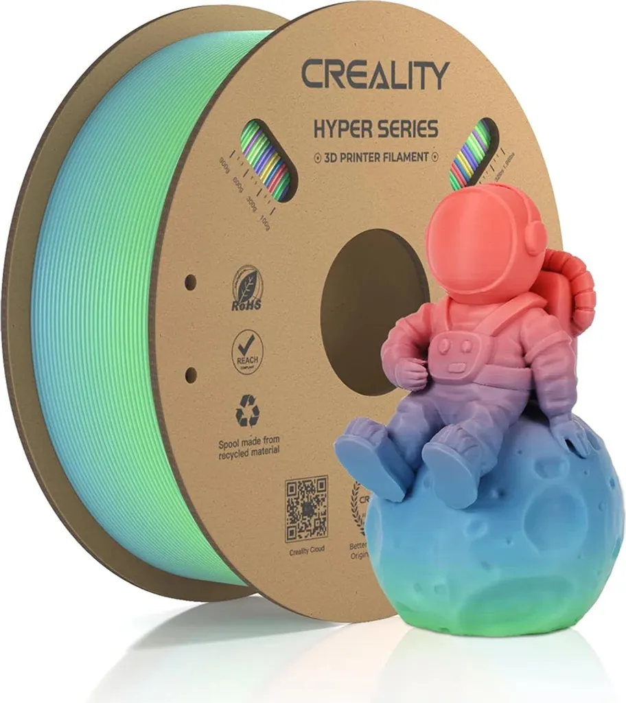 Filament PLA 3D Multicolore Décoration et Design Rapide Wildflower Lang