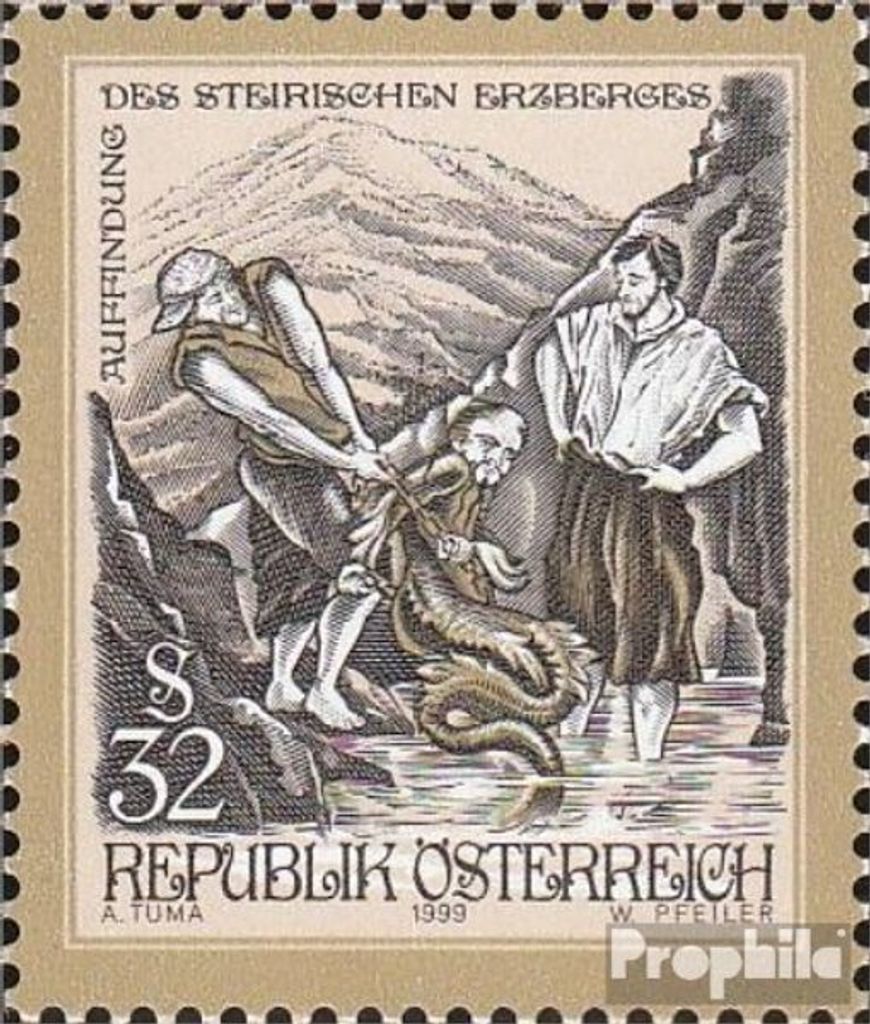 Briefmarken Österreich 1999 Mi 2300 (kompl.Ausg.) postfrisch Freimarke
