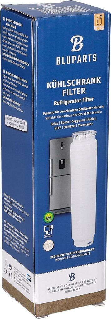 BLUPARTS - KOMPATIBEL 10102149 Wasserfilter passend für Bosch 11034151 BLUPARTS in Kühlschrank
