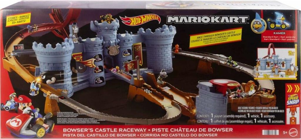 Hot Wheels - Set Castello di Mario Kart Bowser - con Immagine del prodotto 