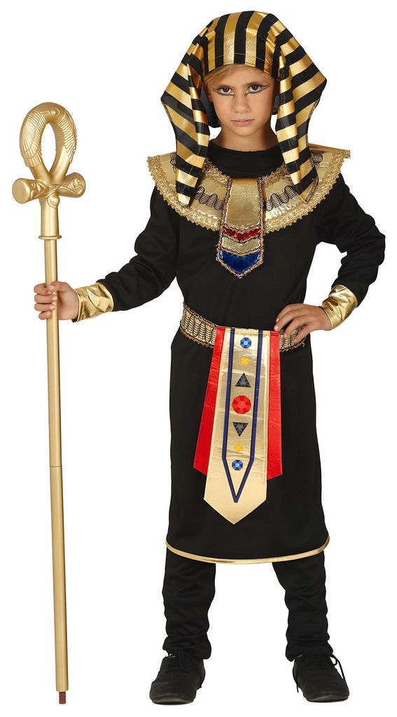 Costume da faraone per ragazzo, taglia:128/134 Immagine del prodotto 