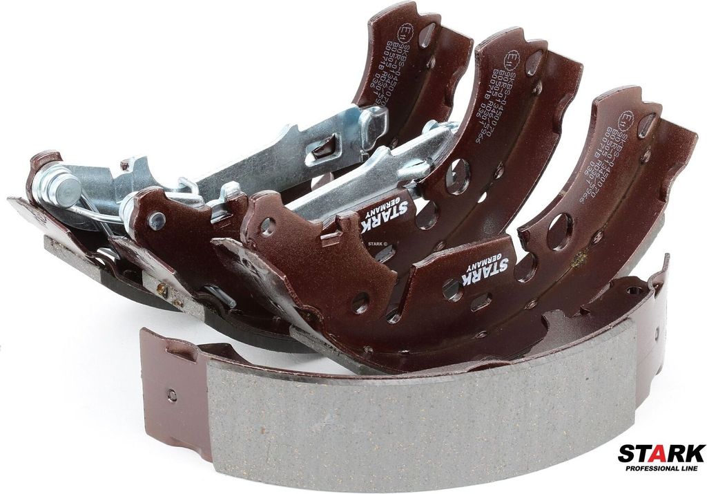 STARK Bremsbackensatz Trommelbremse Hinten für OPEL Corsa D Schrägheck (S07) SKBS-0450070