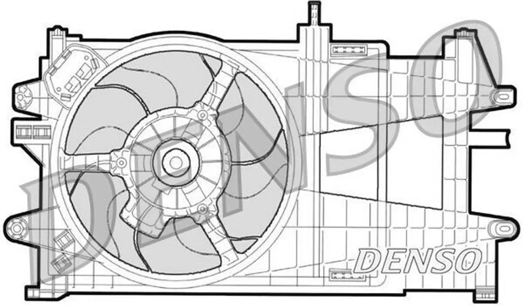 Ventilateur Radiateur DENSO DER09033 Silencieux et Robuste OE 46745051