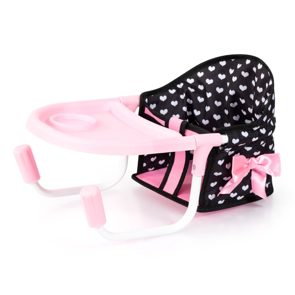 Bayer Design 65960AA Puppentischsitz, Sitz für Puppen mit intergiertem Tablett, für Puppen bis 46 cm