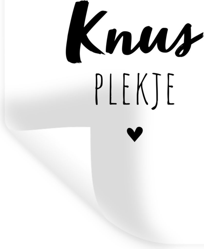 MuchoWow Wandtattoo Wandsticker Wandaufkleber Zitate - Gemütliches Plätzchen - Garten - Text 90x120 cm Selbstklebend und Repositionierbar - Fal...