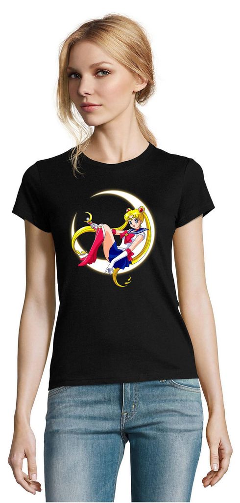 Damen Fun Comic Sailor Moon Anime Manga Produktbild 