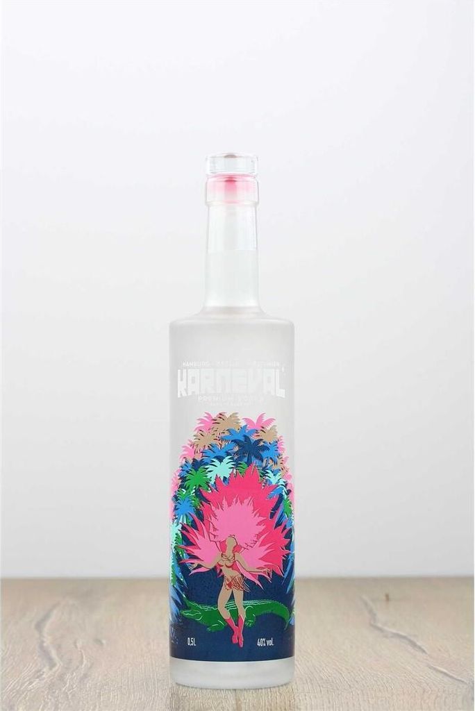 Karneval Vodka deutscher Premium Vodka 0,5l Produktbild 