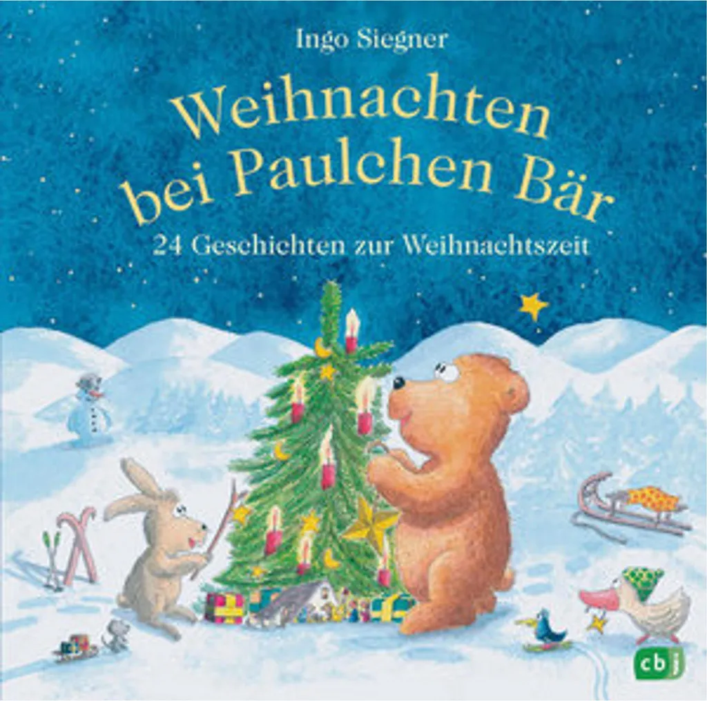 Livre de l'Avent Weihnachten bei Paulchen Bär Idéal Cadeau Enfant