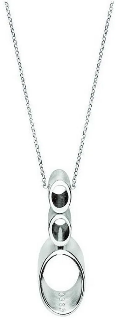Collier en Argent Rhodié Yvette Ries 5932042191001 Finition Haute Joaillerie