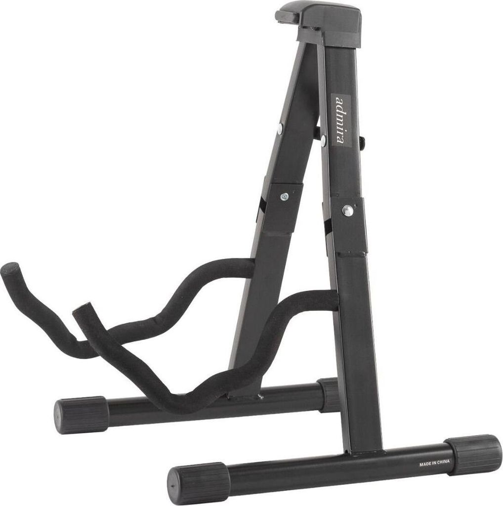 Admira GS026 Gitarrenständer zusammenklappbar gummiert gepolstert stabil 38 cm Höhe 33 cm Breite