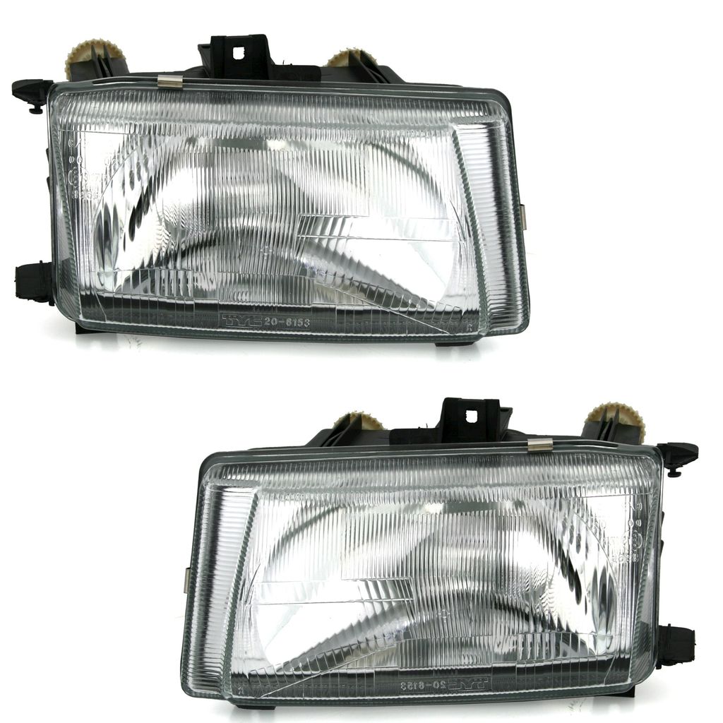 TYC Scheinwerfer Set für VW Polo 6KV Classic + Variant + Caddy 2 RundStecker H4