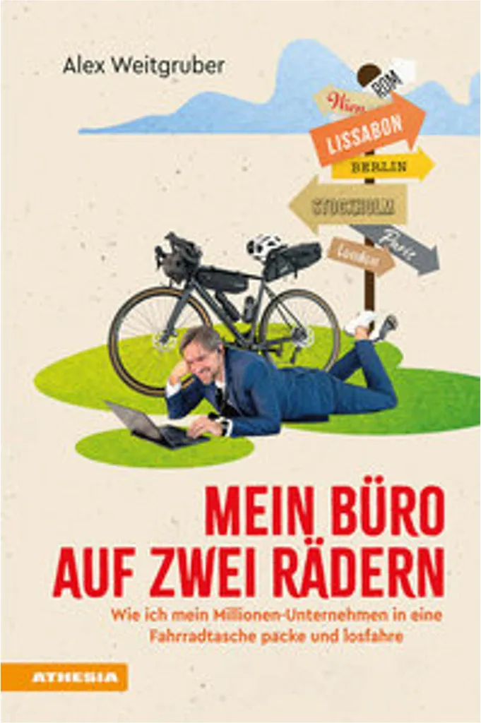 Support ordinateur pour vélo d'appartement Mon bureau sur deux roues Pro