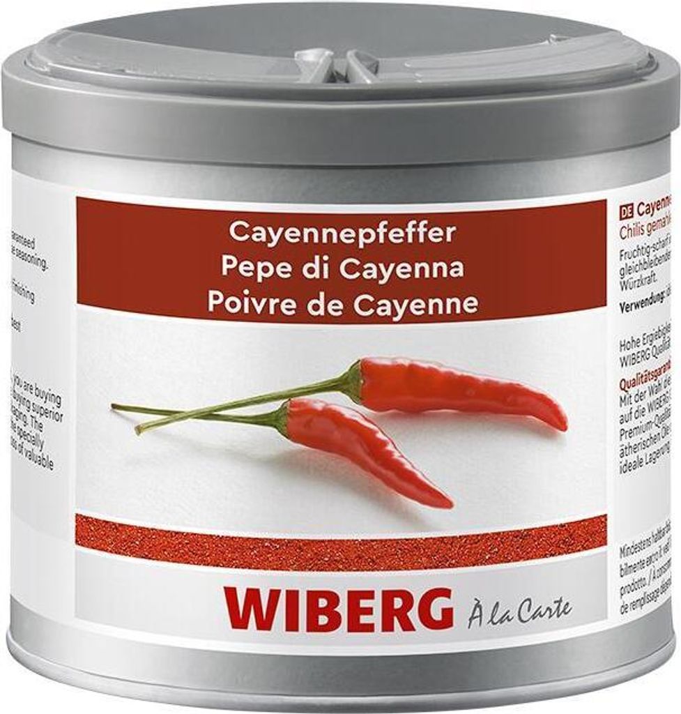 Wiberg-Cayennepfeffer, Chilis gemahlen 260g Produktbild 