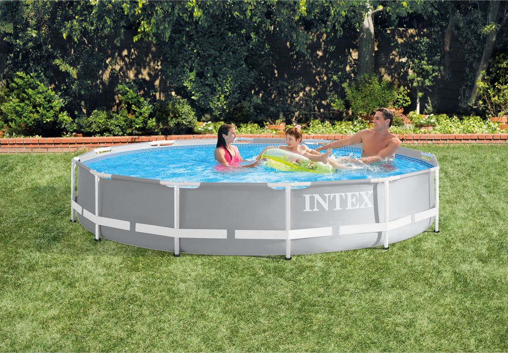 Intex 26710 - Gartenpool Prism 366 x 76 cm Metal Frame Pool Produktbild 24