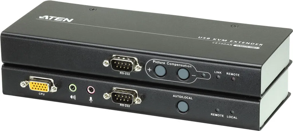 Éloigner Console VGA USB à 200m sans perte : Aten CE750A Extendeur KVM