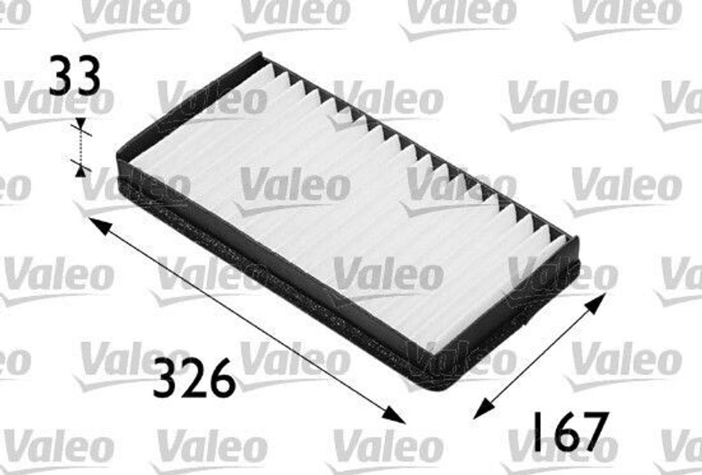 VALEO 698203 - OE 6447 S5 Innenraumfilter für 406, Boxster (986), Cayman (987), 911 (996)