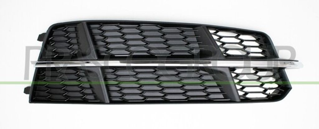 PRASCO Lüftungsgitter Grill Stoßfänger für AUDI A6 Avant (4G5, 4GD, C7) Schwarz