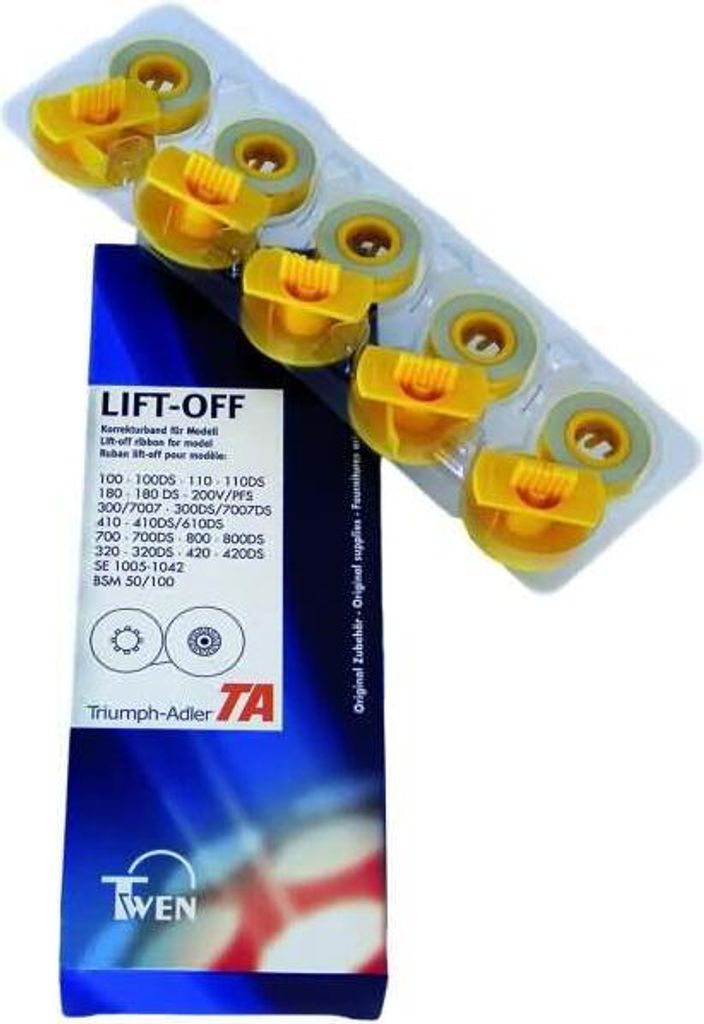 TWEN Korrekturband 7023916900 498 Gr. 143 Lift Off PA=5St Produktbild 