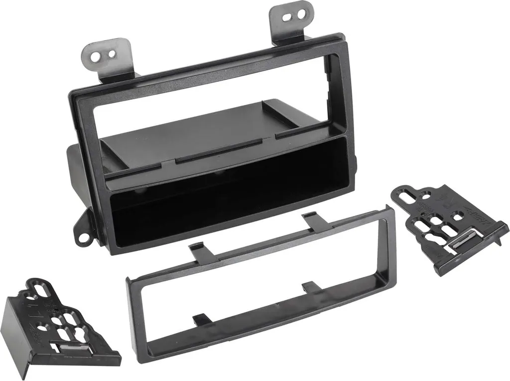Façade autoradio 1-DIN avec vide-poche pour Mazda MPV LW et Premacy CP