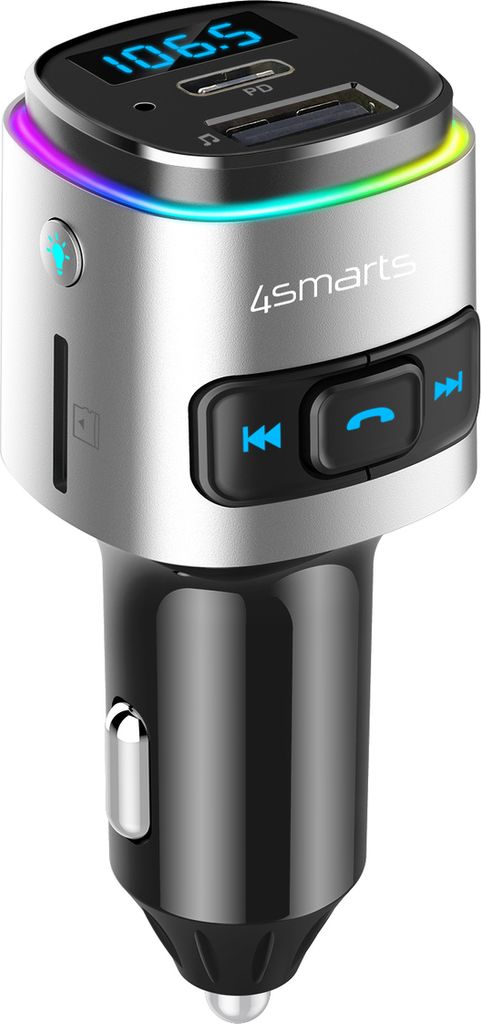 4smarts 456201, AM, FM, Zigarettenanzünder, Audiostreaming, Produktbild 