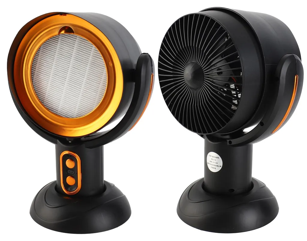 Mini ventilateur d'extraction de cuisine portable USB à 2 vitesses
