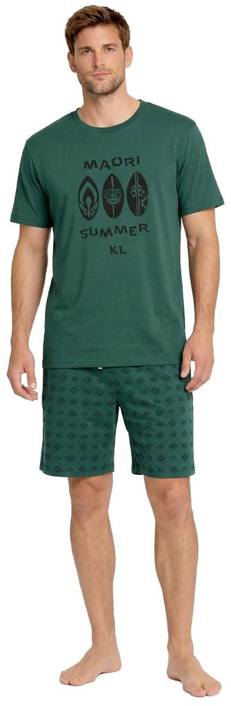 Kisses&Love Herren Sommer-Kurzpyjama aus Baumwolle KL30000