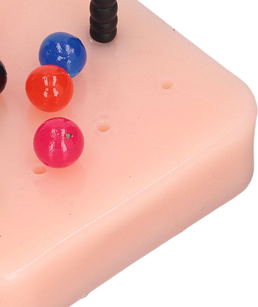 Pickel-Popping-Spielzeug, elastisches Akne-Quetschen, lustige Spielzeugbälle, Wurmform, Dekompression