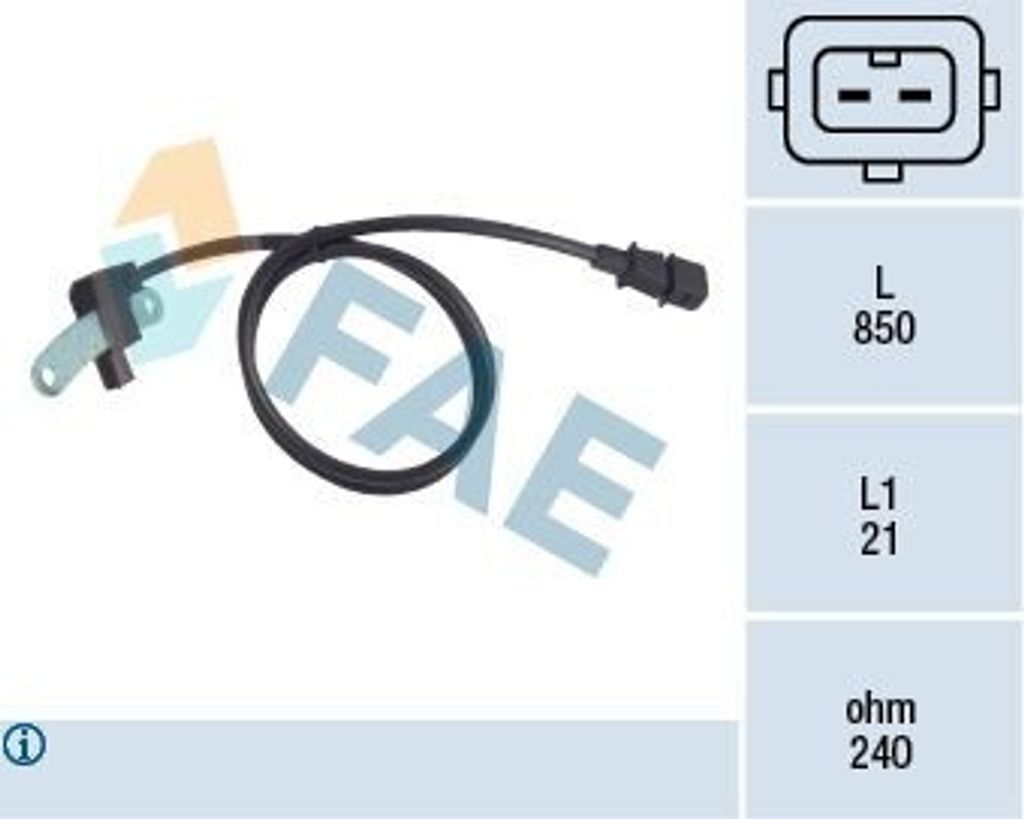 FAE 79019 Kurbelwellensensor Impulsgeber für VOLVO V40 Kombi (645)
