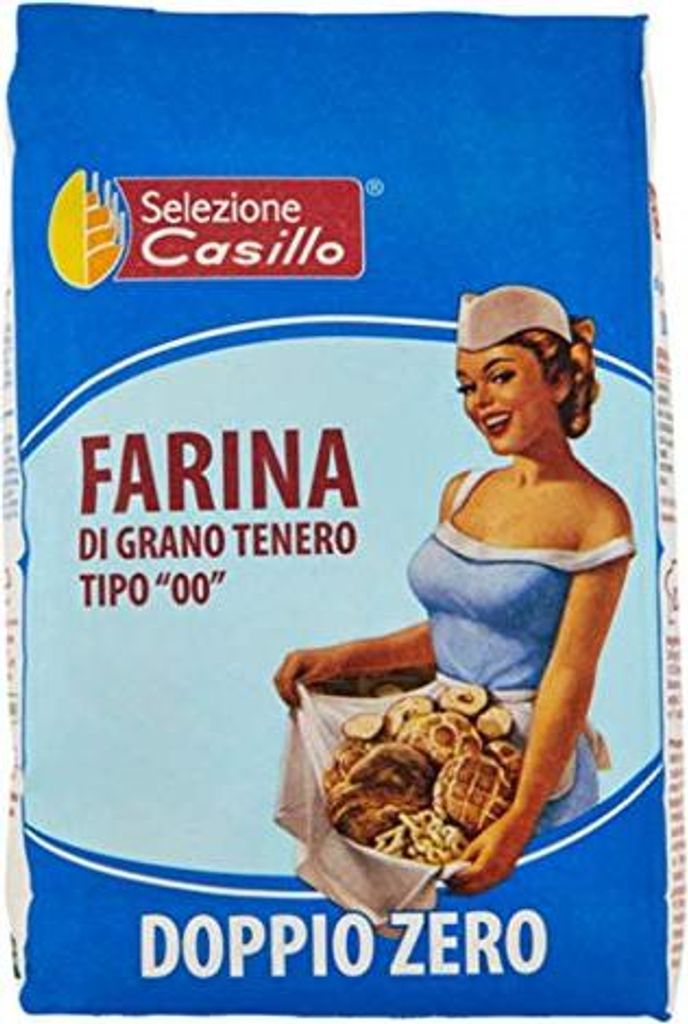 Mehlsorte "00" 3kg - Casillo Selection - 4 Stück Karton