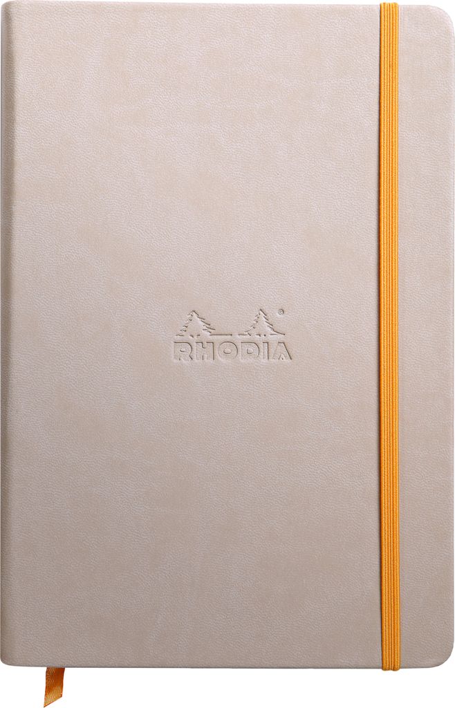 Rhodia Book Rhodiarama A5 96Bl liniert beig