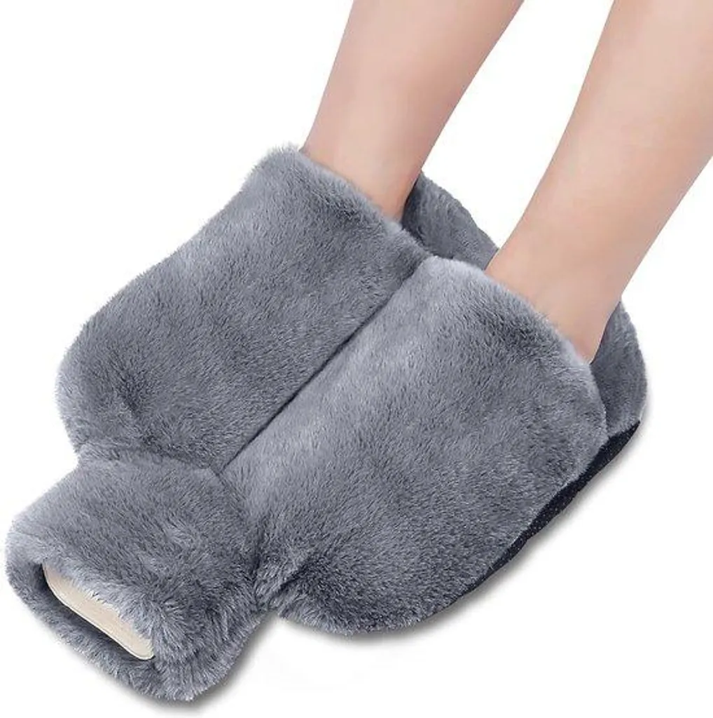 Chauffe-pieds 2-en-1 compresse chauffante douce et sécurisée sans fil