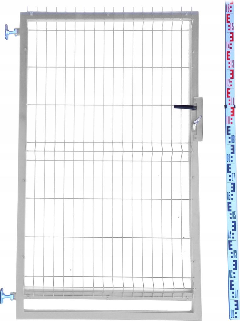 GARTENTOR 160 cm verzinkt Einstabmatten 3D verzinkt Zaun Produktbild 