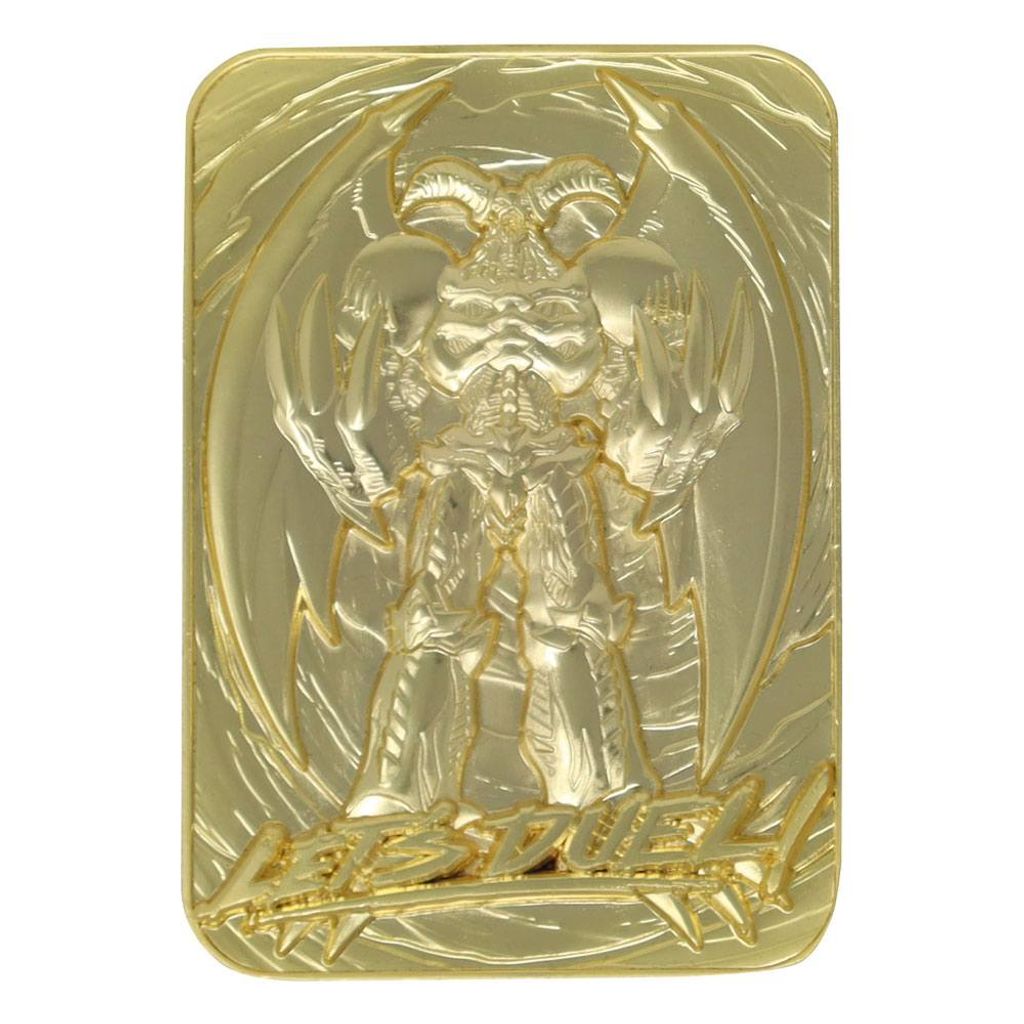 FaNaTtik Yu-Gi-Oh! Replik Karte Summoned Skull (vergoldet)