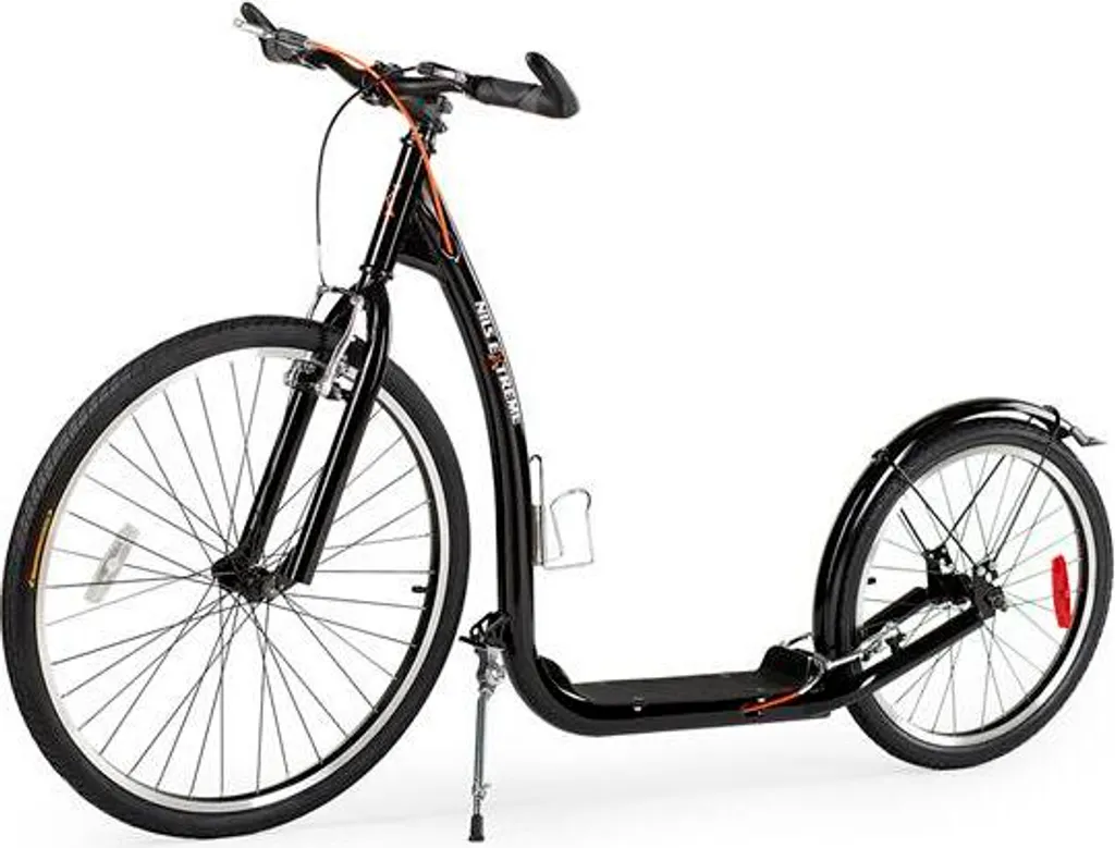 Trottinette de sport NILS Extreme WHS261 noir idéale pour tout-terrain