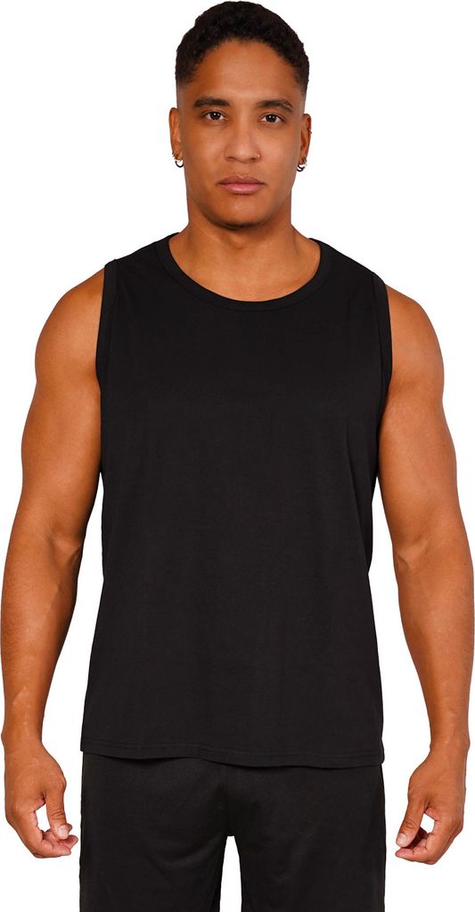 Stark Soul Tank Top Herren, Baumwolle-Single Jersey – Schwarz - Gr: M