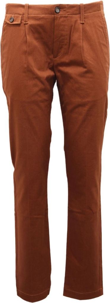 0668AL pantalone uomo PAOLO PECORA men Baumwolle trouser brown