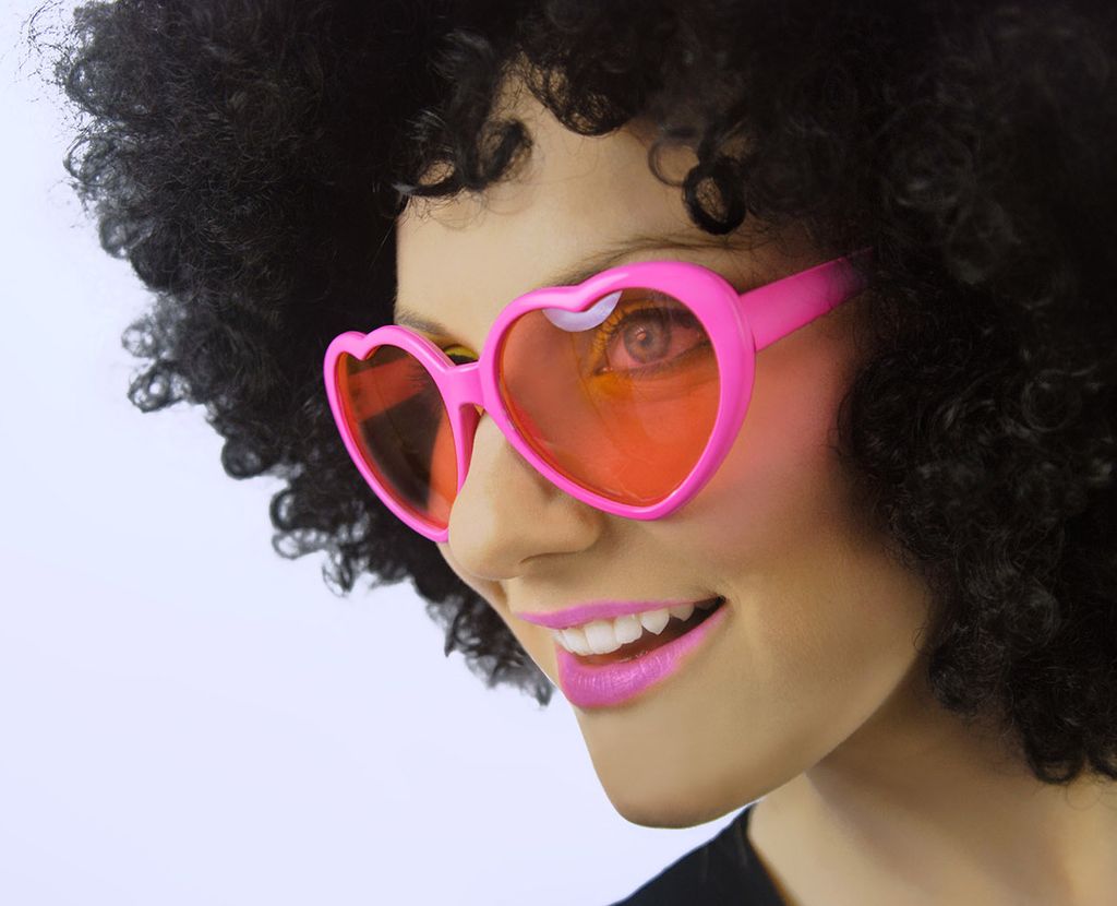 Partybrille - Herz - pink Obrázek produktu 