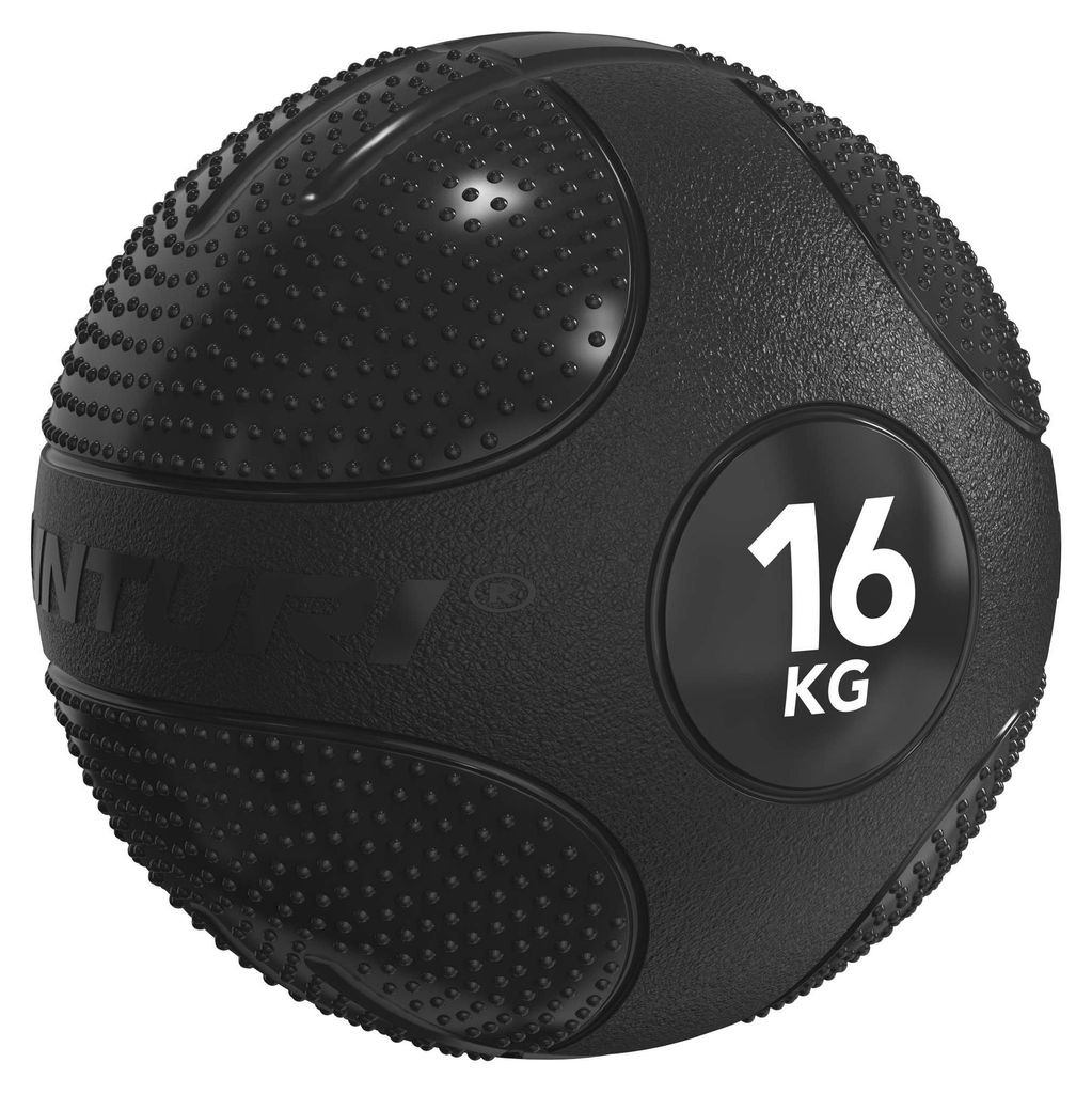Tunturi Platinum Slam Ball – 16 kg – Schwarz