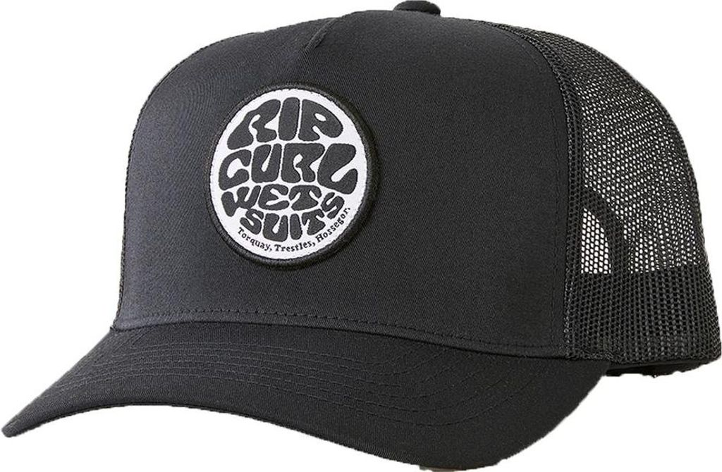 RIP CURL Kids Snapback Trucker Cap Wetsuit Icon black