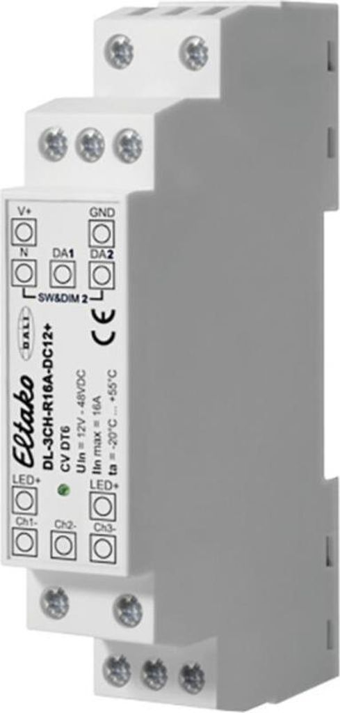 Eltako DL-3CH-R16A-DC12+ Dimmer Extern Weiß (33000024)