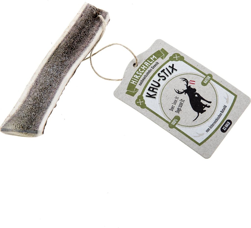 Hirschalm Kau-Stix Rothirsch Easy XS, Kauknochen für Hunde