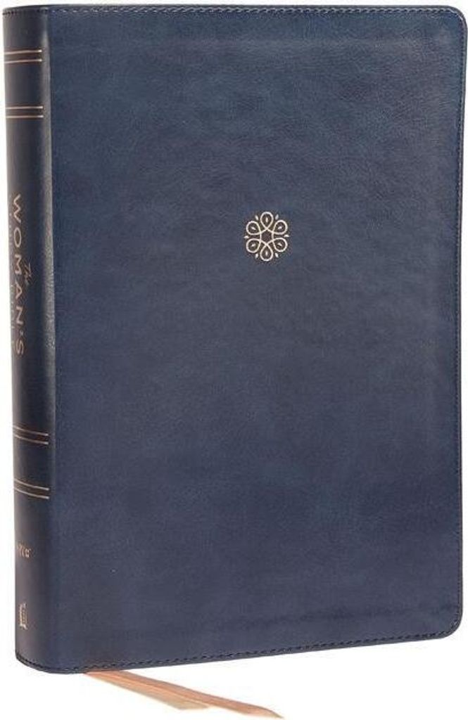 Niv, the Woman's Study Bible, Leathersoft, Blue, Full-Color