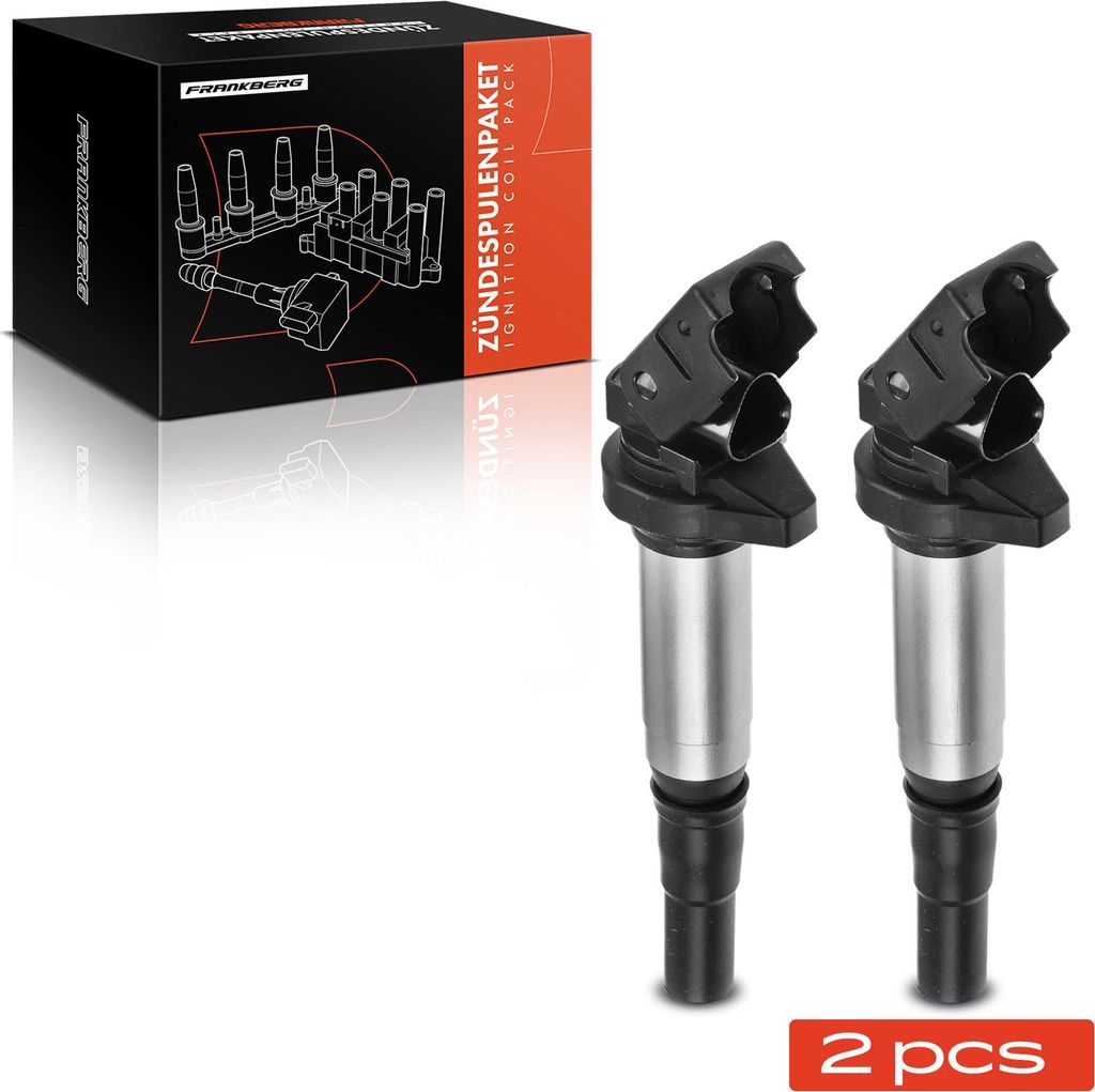 Frankberg 2x Zündmodul Zündspule für BMW 1er F20 F21 3er Touring F30 F80 F31 MINI R56 R57 R55 R60 R58 R61 R59