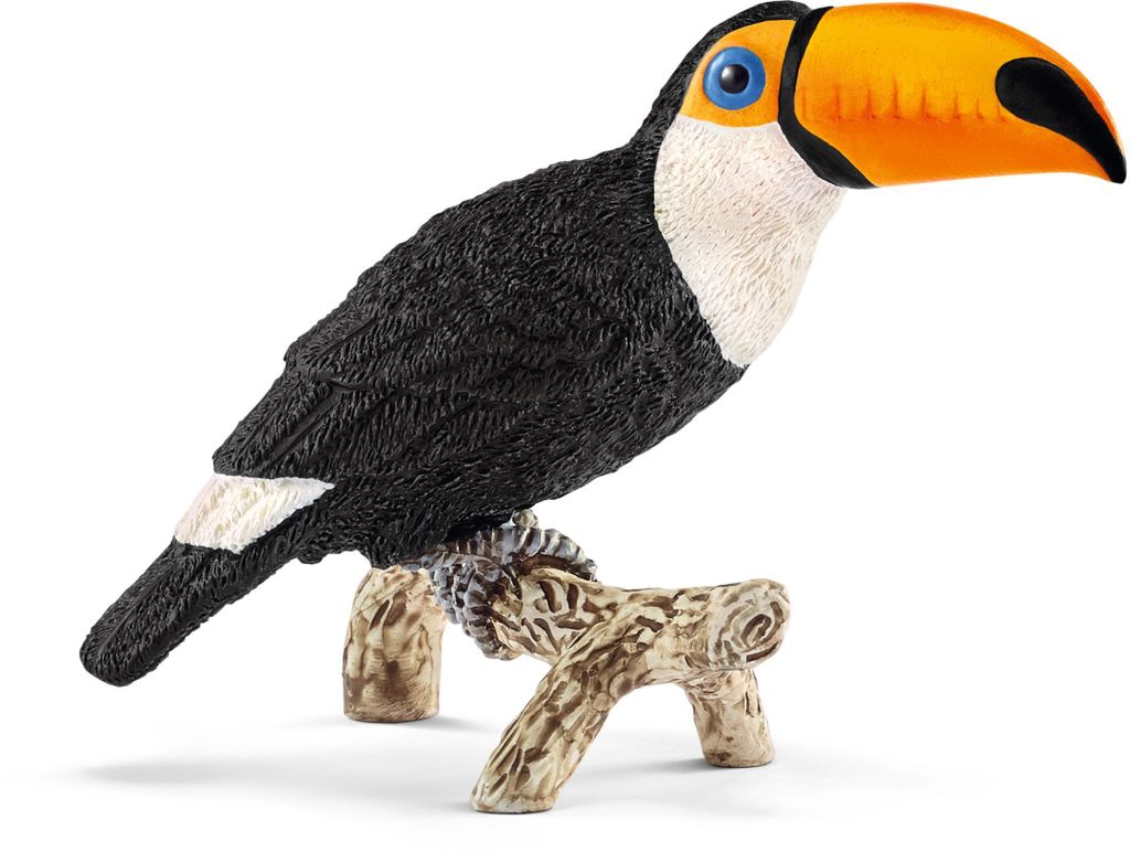 schleich WILD LIFE Tukan, 3 Jahr(e), Mehrfarbig, Produktbild 