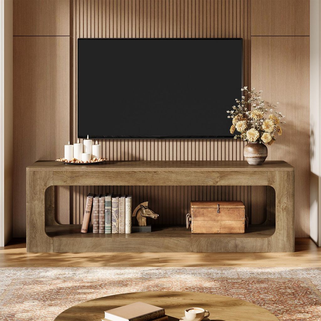160 cm TV-Ständer, Entertainment-Center im Landhausstil für Produktbild 