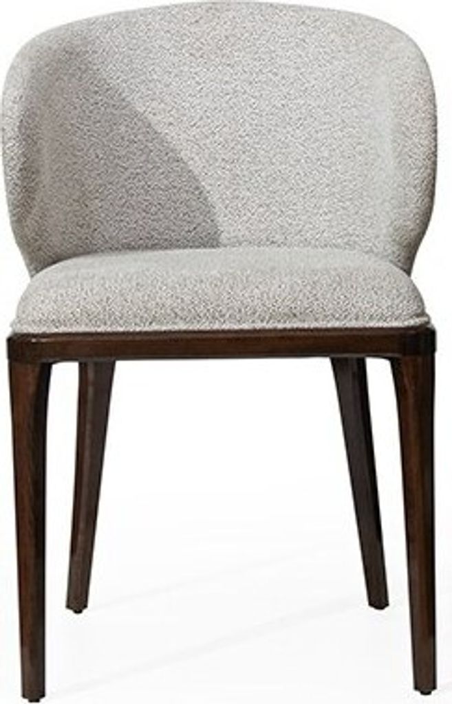 Exklusiver Grauer Stuhl Esszimmer Moderne Stühle Designer Polsterstuhl