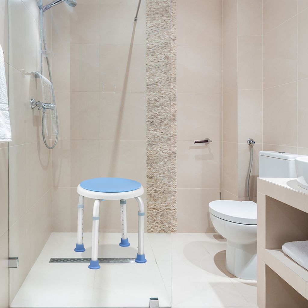 UISEBRT Sprchová stolička 360° otočná sprchová stolička Obrázok produktu 9