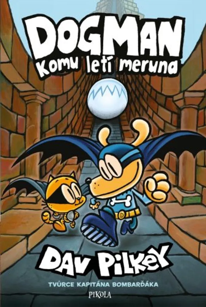 Dog Man Komu letí meruna de Dav Pilkey - Humour et Action en Couleurs