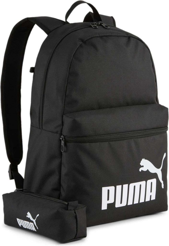 PUMA Rucksack Phase Backpack Set 22L Puma Black schwarz