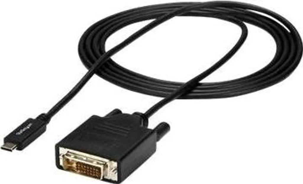 StarTech.com Câble Adaptateur USB-C vers DVI - Convertisseur Type-C Noir - 7